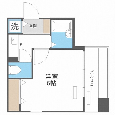 桜川駅 徒歩5分 10階の物件間取画像